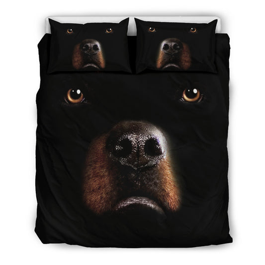 Amazing Rottweiler Dog Art Print Bedding Set-Free Shipping