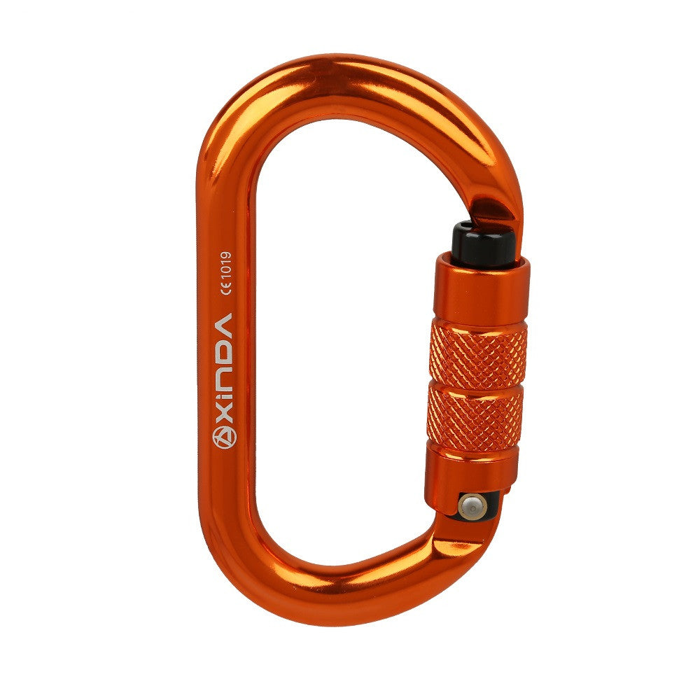 Rock Climbing Carabiner O-shaped Thread Lock