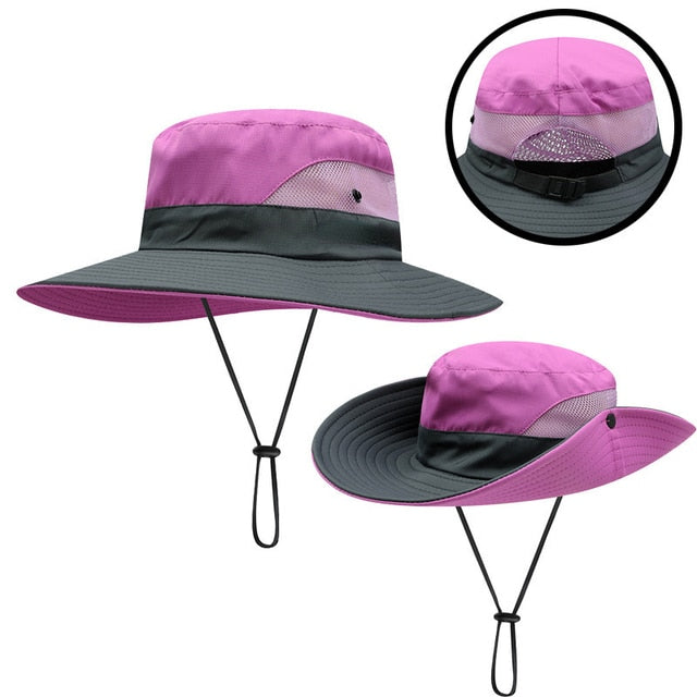 Summer Sun Hat Wide Brim UV Protection